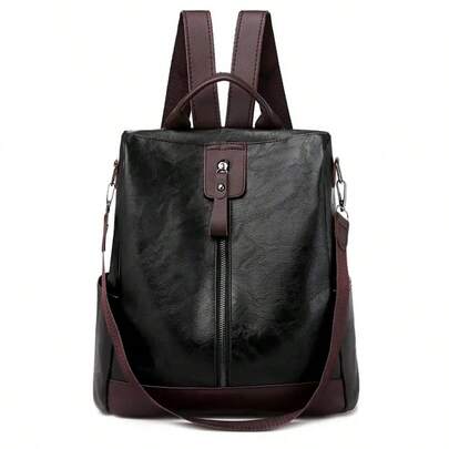 Backpack, Versatile Vintage Fashion Anti-Theft Backpack For Women