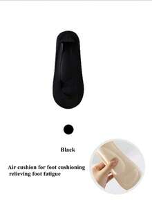 1/3 Pairs Women's Business Casual Socks, Includes Breathable Invisible Socks, Non-Slip Loafer Socks, And Fatigue Relief Socks. Plus Size Socks - Multicolor - View 9