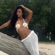 1PC New Stylish Design Beach Chest Chain Versatile Women's Body Chain Accessory For Daily Beach Travel - 10-3151 主圖色 - 查看 6