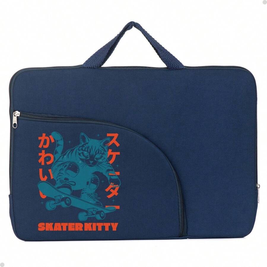 Stylish High-Quality Laptop Bags For College Use - Navy Blue - View 1