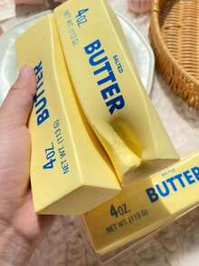 Soft, Slow, Viscous And Fragrant Realistic Butter Stick Slow Rebound Stress Relief Toy Model, With A Soft Touch, Suitable As A Gift - Multicolor - View 4