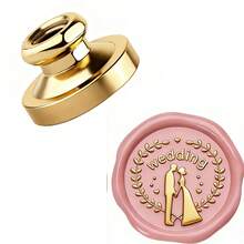 BAOFALI 1pc English Blessing Wax Seal Stamp Head, Includes Patterns Like "Blessing", "Happiness", "Thank You", "Happy Birthday", "Love", Suitable For Wedding Invitations, Gift Packaging, Etc. - Single Piece - View 25