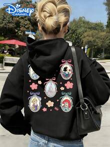 Disney Sudaderas y Hoodies para Mujer - Negro - Ver 3