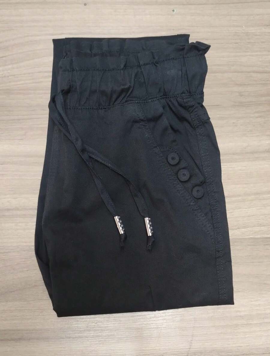 Women's High-Waisted Pants – Elegance, Comfort, And Versatility - 黑色 - 查看 1