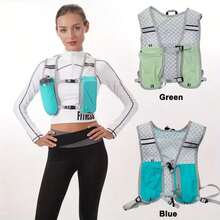 Multi-Functional Trekking Running Vest Backpack - Breathable Hiking Climbing Cycling Pack Sport Bag For Sports For Fitness For Exercise Large Capacity Travel Bag For Vacation For Women For Men Travel Essential For Running For Hiking - Nhiều màu - Xem 6