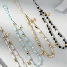 1pc Plaited Phone Lanyard Strap, Adjustable Long Crossbody, Anti-Slip Anti-Drop With Connector, Fits Most Phone Cases Gifts For Mother, Family, Friends, Birthday, Holiday Phone Charm, Phone Chain - Nhiều màu - Xem 2