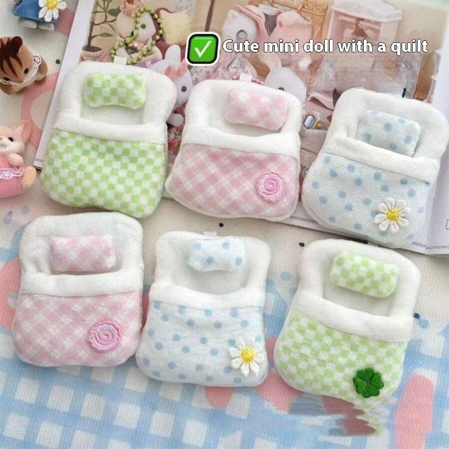 1 túi ngủ hình cỏ ba lá dễ thương cho búp bê nhồi bông, túi ngủ mini chất lượng cao cho búp bê nhồi bông - Trò chơi lãng mạn cho cặp đôi - Quà tặng hình mèo - Dành cho bé gái - Dành cho bé trai - Tương tác - Trò chơi tiệc tùng - Trò chơi - Đồ chơi Stitch, Đồ chơi du lịch, Đồ chơi giảm căng thẳng trong lớp học, Đồ chơi mini, Đồ chơi tắm, Văn phòng phẩm Giáng sinh, Bóng giảm stress, Quà sinh nhật, Quà tặng ngày lễ, Quà tặng hoàn hảo