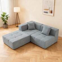 Sofas & Couches - Gray + Sponge + Primary Living Space + 3 Seat - View 12