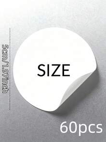 1/12/24/36/48/60pcs Customizable Round Stickers 5cm&3cm Photo Custom Round Stickers, Modern Custom, Custom Text Stickers Small Candy Packaging Stickers Suitable For Holiday Gift Packaging Stickers, Holiday Decoration, Holiday Envelope Stickers - Round Stickers - View 23