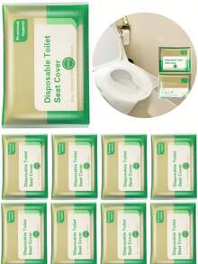 100/5 miếng bọc bồn cầu chống thấm nước dùng một lần, đóng gói riêng lẻ, thích hợp cho du lịch, nhà vệ sinh công cộng, văn phòng, khách sạn. - Nhiều màu - Xem 2
