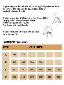 (Get So Big You Won't Believe It)YIYANG Silicone Bras, Wedding Bras, Invisible Bras, Strapless Silicone Bras, Reusable, Nipple Covers, Comfortable Waterproof Bra, Women's Silicone Push-Up Bra Covers, Popular Styles - Apricot - View 10