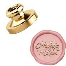 BAOFALI 1pc English Blessing Wax Seal Stamp Head, Includes Patterns Like "Blessing", "Happiness", "Thank You", "Happy Birthday", "Love", Suitable For Wedding Invitations, Gift Packaging, Etc. - Single Piece - View 32