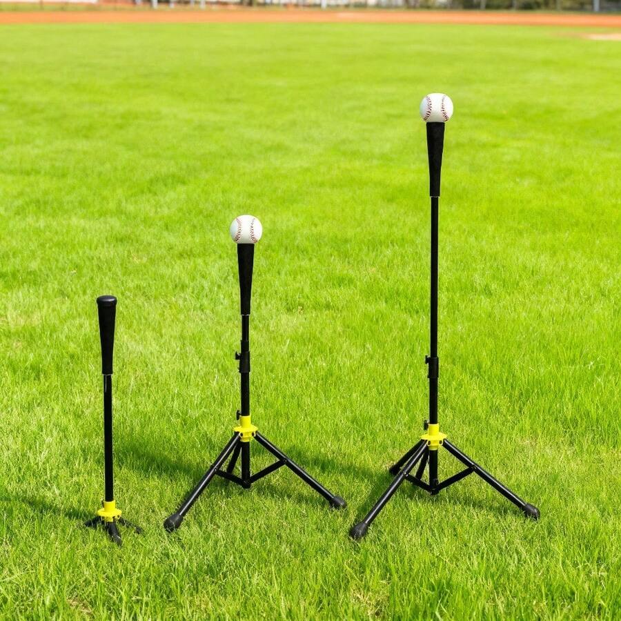 Works Adjustable Batting Tee For Baseball, Softball & T-Ball Training - default - View 1