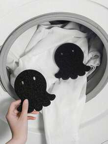 6pcs Pet Hair Cleaning Balls, Fluffy Laundry Balls - Lint-Free, Washing Machine Cleaning Balls, Reusable And Durable, Effectively Collect Fuzz, Keep Clothes And Bedding Hair-Free, Essential For Pet Owners - Enhance Your Laundry Experience - Black - View 4