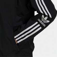 Adidas Warm-Up Slim 3-Stripes Track Jacket, Zipper Closure,Women's Track Jacket For Everyday Wear - 黑色 - 查看 6