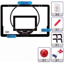 Foldable Basketball Hoop, Wall-Mounted Basketball Toy, No Drilling Required, Indoor Sports Equipment - Multicolor - View 13