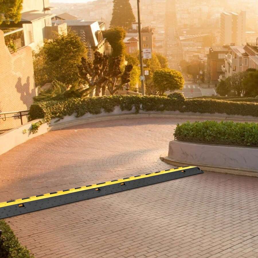 Rampas para remolque y portón trasero - Puente de cable con 2 canales, 4 piezas - Ver 1