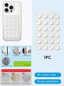 15pcs Silicone Octopus Phone Holder Set - Multifunctional Suction Cup Phone Stand For Hands-Free Use, Ideal For Smooth Surfaces, Shower, Photography, Video Calls And Content Creation, No Power Required - Multicolor - View 8