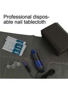 50pcs Dental Bibs Disposable Disposable Dental Bibs Dentist Tattoo Bibs Dental Bibs For Nails Bibs Owels Tattoo Table Covers, Mats Paper Sheets Pink - Blue - View 8