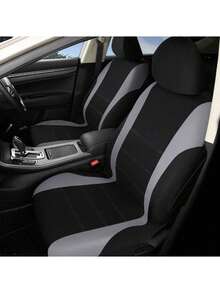 2pcs Car Front Seat Covers, Seat Protector Cushion, Dust-Proof Decorative New Design - Style a - View 7