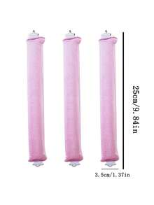 1/3 免加热卷发器，便捷美发工具，海绵卷发器，睡眠护发工具，女士泡沫卷发器，卷发器，返校必备，旅行必备。浴帽配件，派对聚会，浴室护发配件 - 多色 - 查看 9