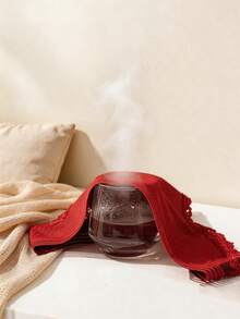 1 chiếc quần lót nữ màu đỏ, kiểu bikini ren gợi cảm, dáng hipster, co giãn, cỡ S-XL - Đỏ - Xem 3