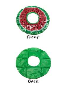 Flotador inflable de sandía para adultos - Accesorio divertido para deportes acuáticos de adultos, hecho de material de PVC, adecuado para deportes acuáticos de verano y fiestas en la piscina - - - Ver 4