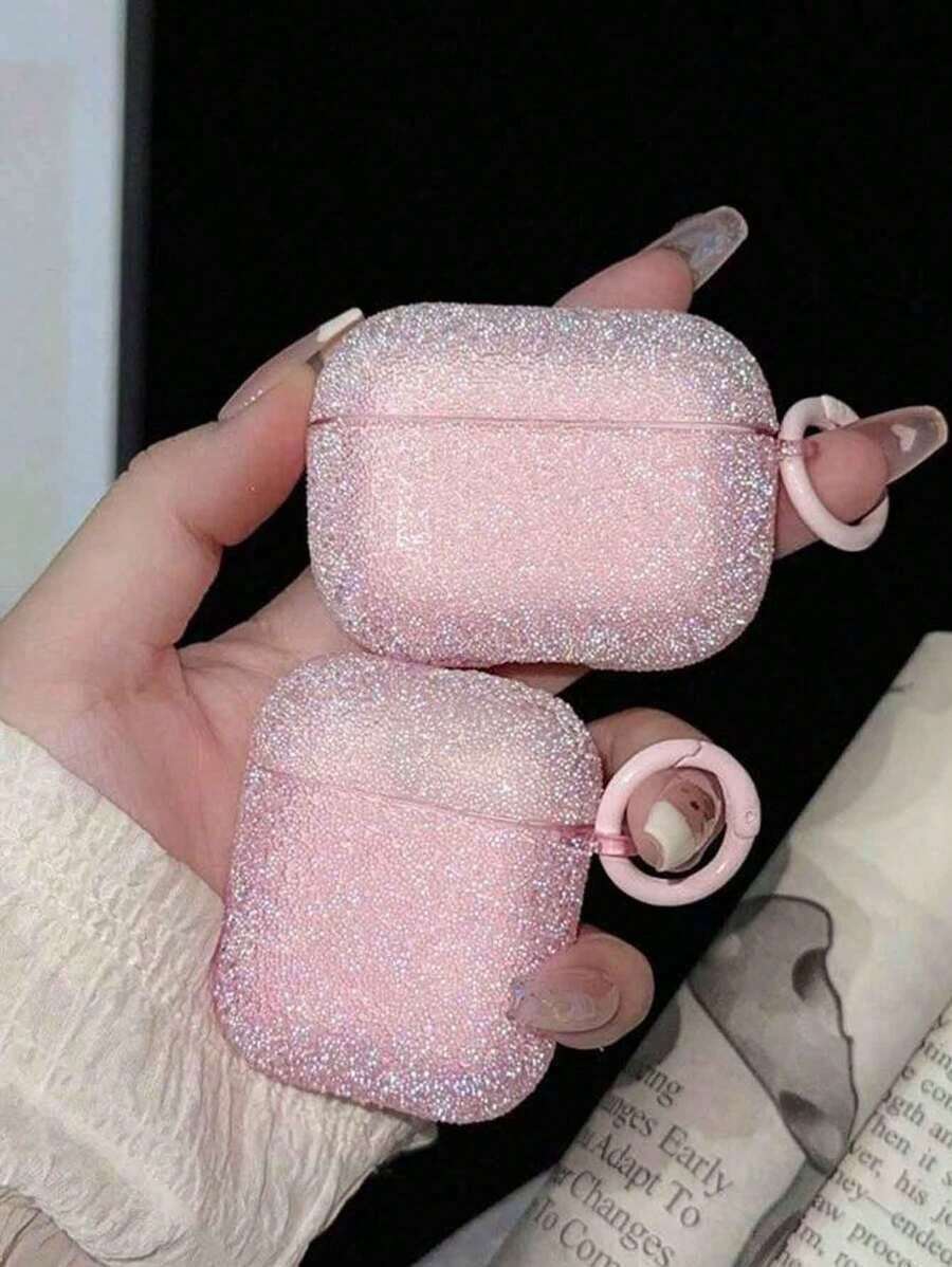1pc Pink Earphone Compatible With Ap1/Pods2/Pods3/Pods Pro/Pods Pro2 - Pink - View 1