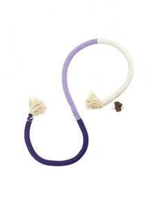 1pc Cat Chewing Rope Toy, Christmas Gift, Dental Care Sisal Rope Toy For Chewing, Cleaning, Durable, Cat Teaser, Self-Entertainment, Stress Relief, Help You Sleep Well - Multicolor - View 12