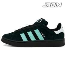 Adidas Campus 00s Black Flash Aqua White Men's JS3204 - 黑色 - 查看 1
