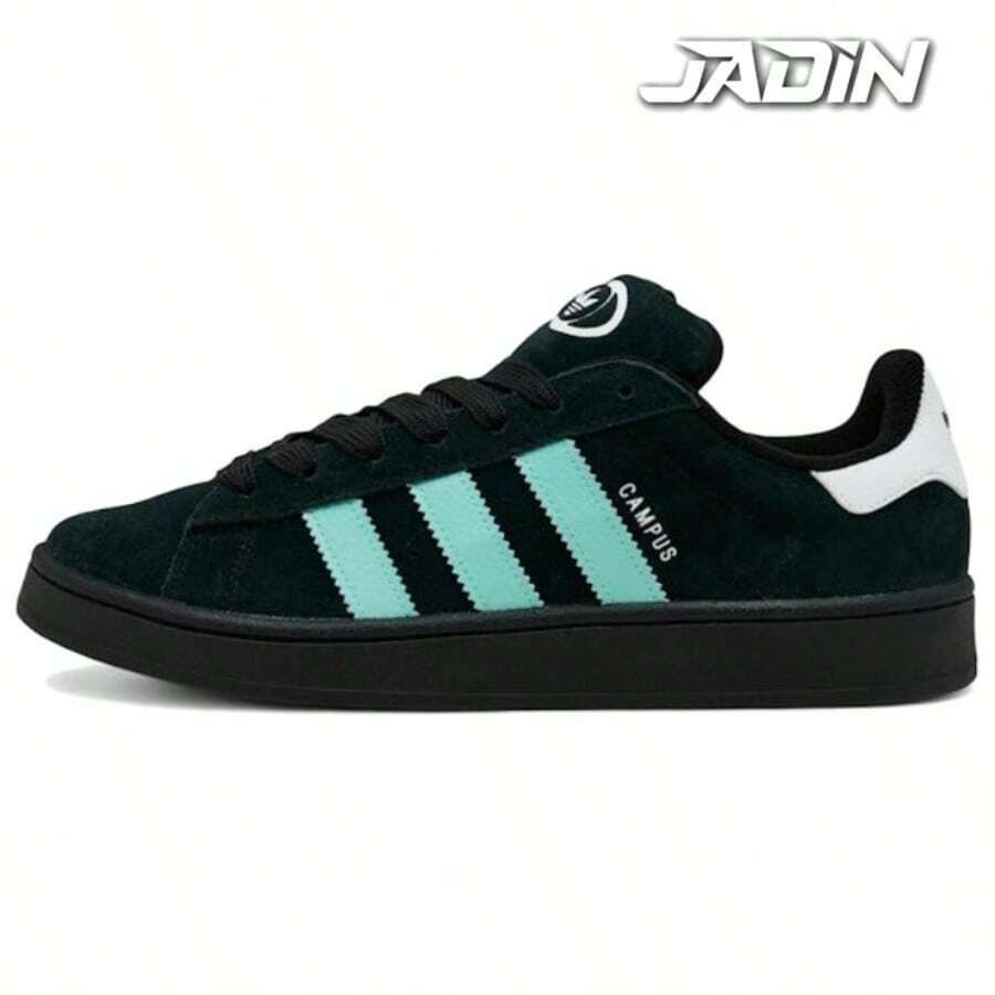 Adidas Campus 00s Black Flash Aqua White Men's JS3204 - màu đen - Xem 1