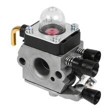 Carburetor Carb Kit Compatible With FS38 FS45 FS46 FS55 KM55 HL45 String Trimmer 9Pcs Tune Up Set With Spark Plug & Air Filter - A - View 6