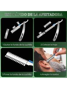 Beard & Mustache Care - Beard Soap + Beard Brush - View 8