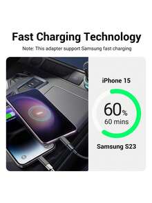 黑色 USB-C 转 Lightning 适配器 1/2 个装 Lightning 母口转 USB-C 公口充电适配器，小巧便携黑色充电转换器，仅支持充电，即插即用，兼容 17/16/15 Pro Max/15 Pro/15 Plus/15 S25/S24/S23/S22/S21 系列充电线，生日礼物，春季 - 黑色 - 查看 3