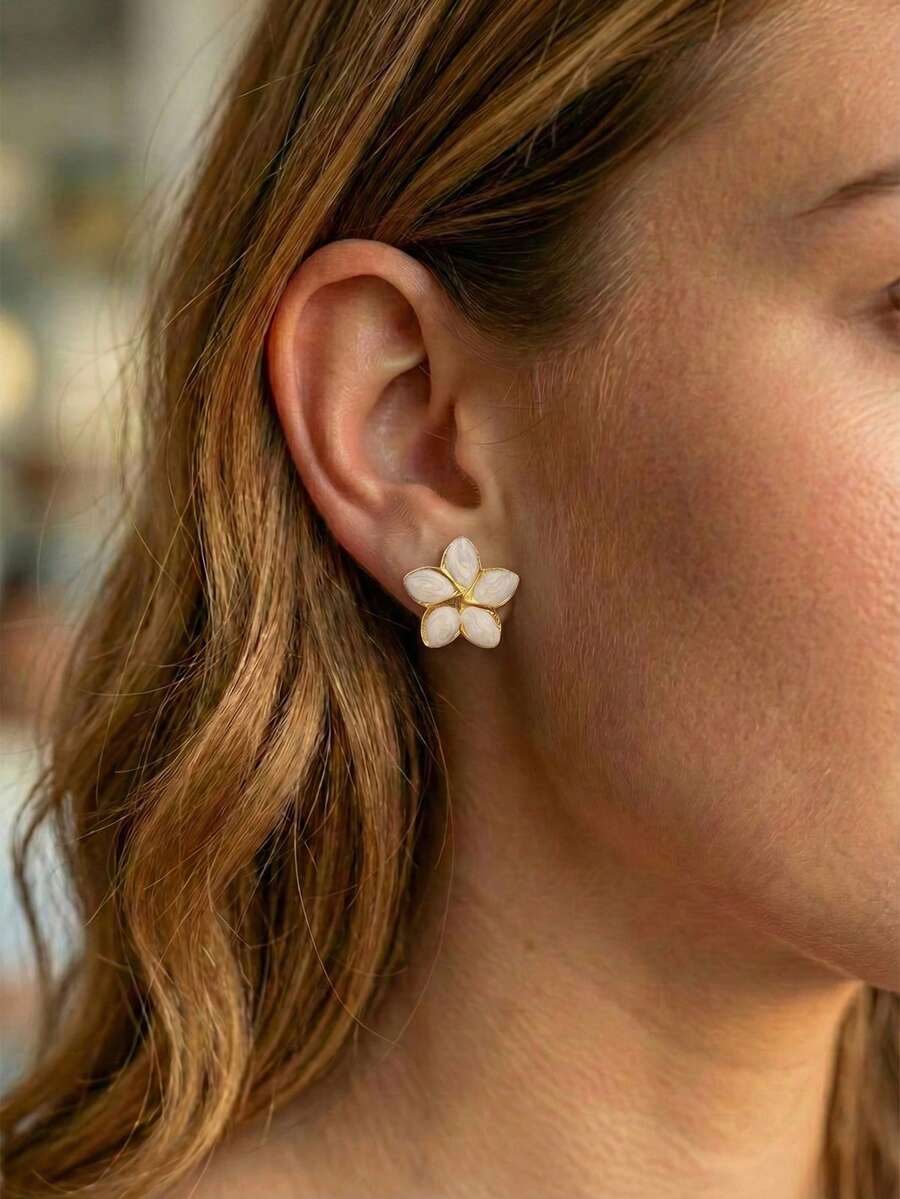 12 Pairs Random Set For Women Set For Women,Flower Earrings, Irregular Geometric Square Earring Set,Stainlees Steel Jewellery For Women,Set Summer Beach Jewellery For Women ,Pink Earrings, Black Earrings, White Earrings Mothers Day Easter Gifts,Daily Outfit Accessories, Commute Jewelry