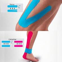 Kinesio Tape 5cm X 5m Elastic Adhesive Bandage For Physiotherapy And Sports – Muscle Support/Pain Relief - Xem 6