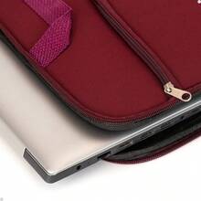 Stylish High-Quality Laptop Bags For College Use - Burgundy - View 6