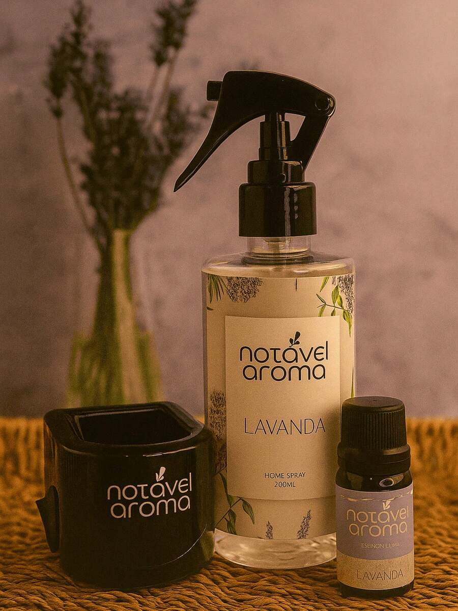 Electric Diffuser Kit, Home Spray And Perfumed Water Essence For The Room - Lavender - View 1