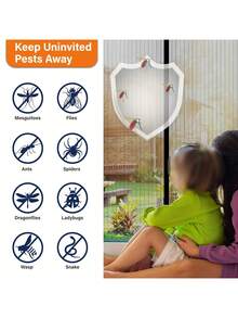 Cửa lưới chống muỗi tự đóng từ tính chịu lực cao - Màn lưới từ tính tự động đóng, phù hợp cho mọi mùa, lắp đặt được cho cửa trước/sau, hiên nhà và ban công, dễ dàng lắp đặt, cửa lưới cho thú cưng. - Nhiều màu - Xem 5