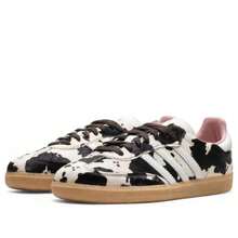 Adidas Wmns Samba OG 'Maroon Cream White Gold'IH3979 Christmas Gift | Retro Heritage Style, Timeless Silhouette - 乳牛紋印花 - View 2