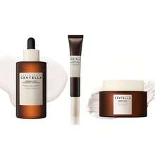 马达加斯加积雪草护肤套装 - 精华液 + 眼霜 - 基础护肤礼盒，女士礼盒 - 咖啡棕 - 查看 13