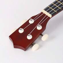 Đàn Ukulele gỗ 21 inch, màu gỗ tự nhiên, bộ dành cho người mới bắt đầu, kèm túi đựng, miếng gảy và dây đàn dự phòng. - Nhiều màu - Xem 6