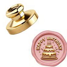 BAOFALI 1pc English Blessing Wax Seal Stamp Head, Includes Patterns Like "Blessing", "Happiness", "Thank You", "Happy Birthday", "Love", Suitable For Wedding Invitations, Gift Packaging, Etc. - Single Piece - View 30