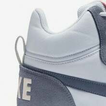 Nike Court Borough Mid Prem 復古百搭 中幫 板鞋 女款 灰藍粉 - 灰藍粉 - 查看 4