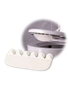 1个马桶座圈，防尿挡板，儿童如厕训练防止尿液飞溅 - 白色 - 查看 8