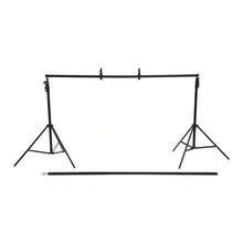 Black 2.8x3m Backdrop Stand, Photo Studio Adjustable Background Stand, Backdrop Stand For Parties, Events Decoration, Wedding, Photography - Black - View 5