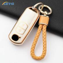 Ốp bảo vệ chìa khóa điều khiển từ xa bằng TPU cho xe hơi, phù hợp với các dòng xe CX-3 CX3 CX-5 CX5 CX7 CX-9 CX8 2 3 5 6 BL B M GJ Atenza Axela Demio - A - Xem 3