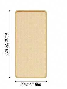 Natural Sisal Cat Scratching Pad, Protects Carpets And Sofas - Multicolor - View 15