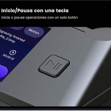 La máquina de grabado láser Algolaser Pixi de 10W es una máquina de corte inteligente con un área de trabajo de 100 mm x 100 mm. Cuenta con una pantalla táctil de 3,5 pulgadas con el sistema AlgoOS, que permite una configuración sencilla en solo tres pasos. Entre sus prácticas funciones se incluyen la entrada de texto, la selección de fuentes, el grabado inverso y la memoria de parámetros. Perfecta para proyectos de bricolaje, Navidad y Halloween. - Ver 10