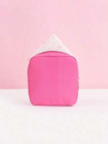 Minimalist Bag, Sanitary Pad Bag, Menstrual Bag, Tampon Bag, Sanitary Pad Storage Bag, Girls Tampon Storage Bag, Ladies Cosmetic Bag, Coin Purse, Makeup Bag, Tampon Storage Bag, Underwear Storage Bag, Tampon Storage Bag, Menstrual Cup Storage Bag, Reusable, Waterproof, Travel, Dorm, Home, Bathroom Storage Bag, Back To School Supplies, Travel Essentials, Cosmetic Bag, Holiday Essential, Cosmetic Bag, Cosmetic Storage Bag, Cosmetic Storage Bag, Holiday Winter Cosmetic Storage Bag, Cosmetic Storage - Hot Pink - 查看 5